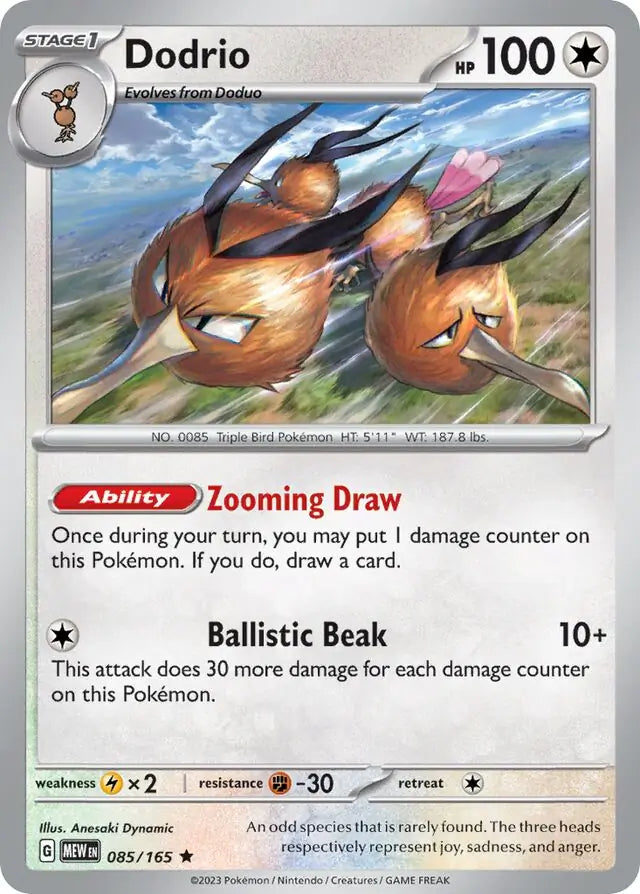 Dodrio Holo (085/165) - 151