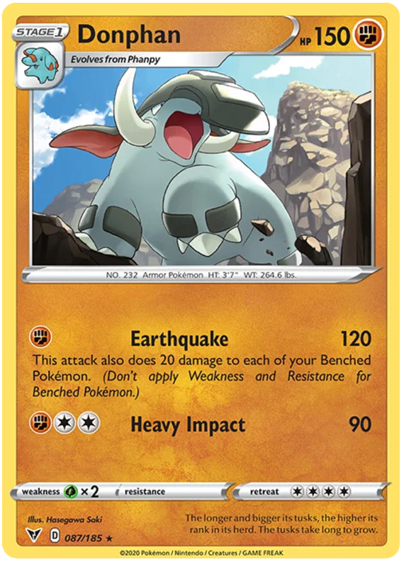 Donphan (087/185) - Vivid Voltage