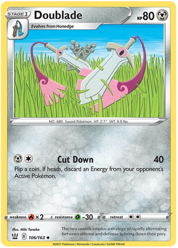 Doublade (106/163) - Battle Styles