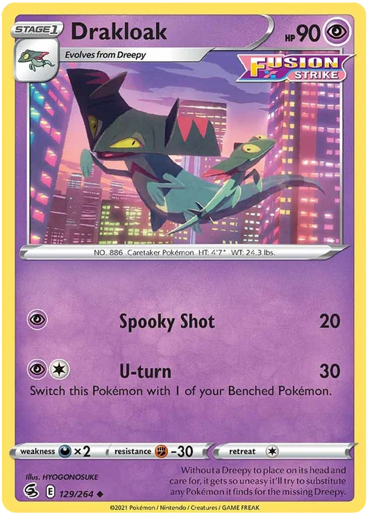 Drakloak (129/264) - Fusion Strike