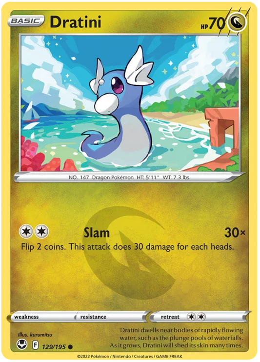 Dratini (129/195) - Silver Tempest