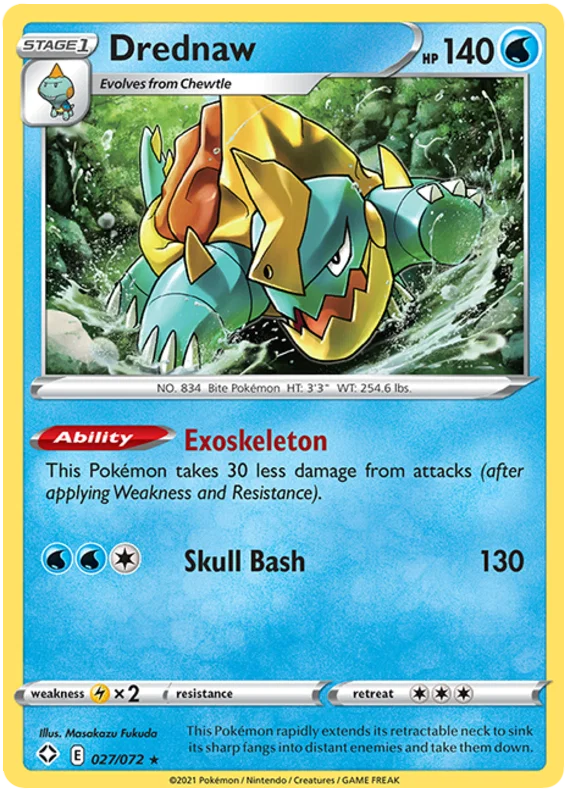 Drednaw (027/072) - Shining Fates