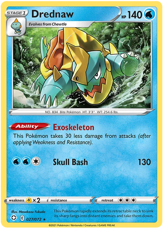 Drednaw (027/072) - Shining Fates