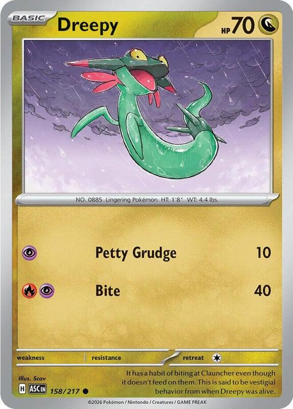 Dreepy (158/217) - Ascended Heroes
