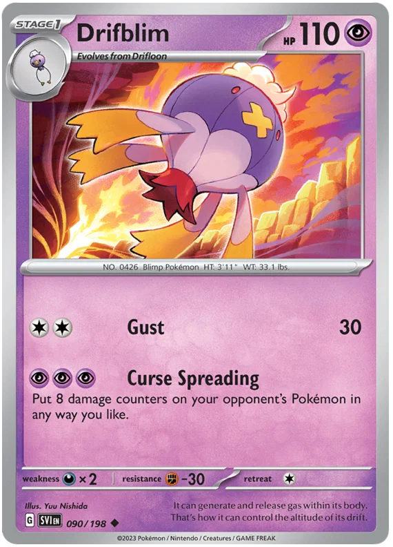 Drifblim (090/198) - Scarlet & Violet