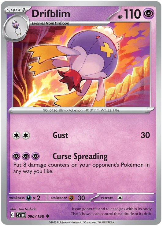 Drifblim (090/198) - Scarlet & Violet