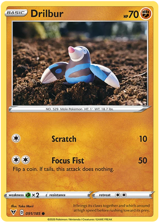 Drilbur (091/185) - Vivid Voltage