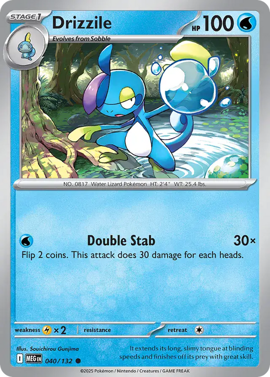 Drizzile [Reverse Holo] (040/132) - Mega Evolution