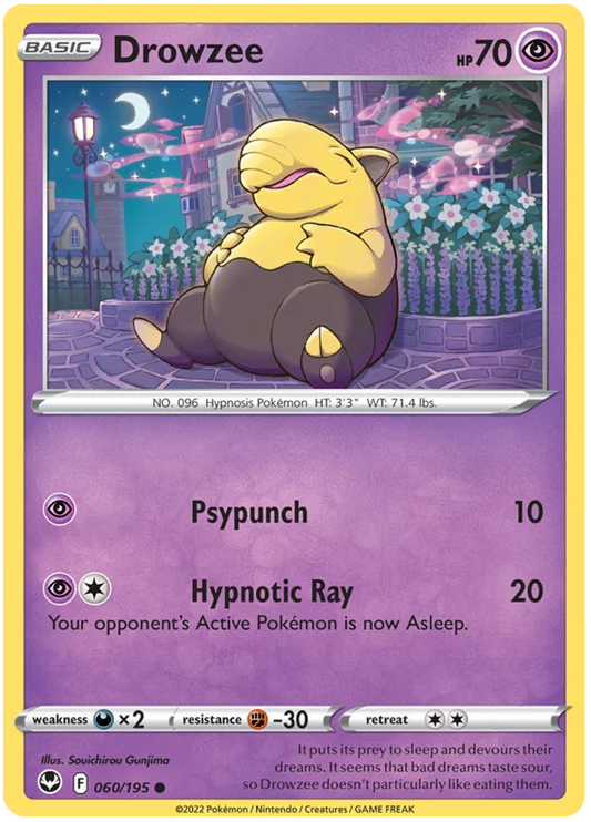 Drowzee (060/195) - Silver Tempest