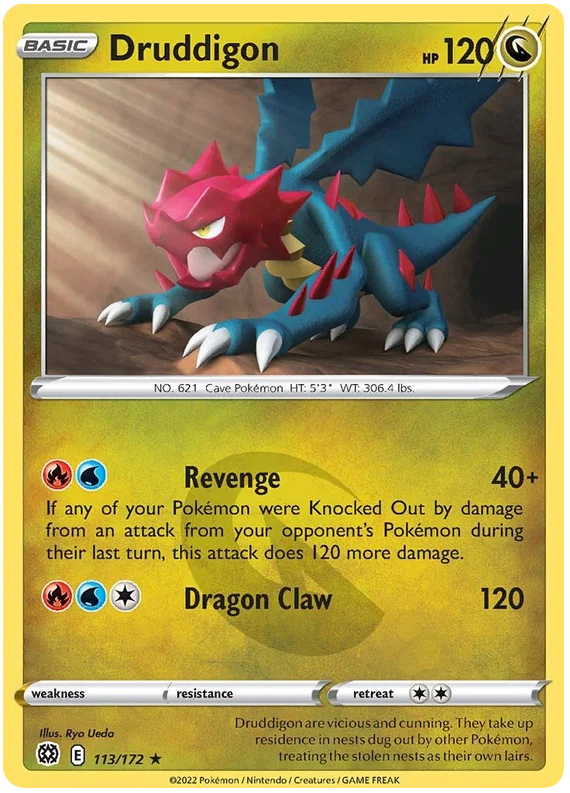 Druddigon (113/172) - Brilliant Stars