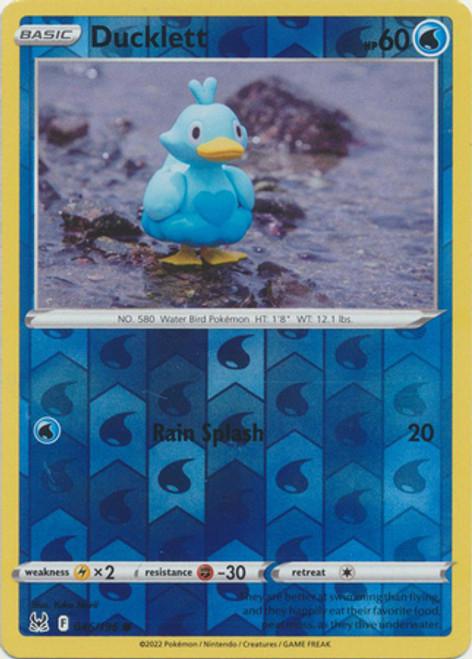Ducklett Reverse Holo (046/196) - Lost Origin