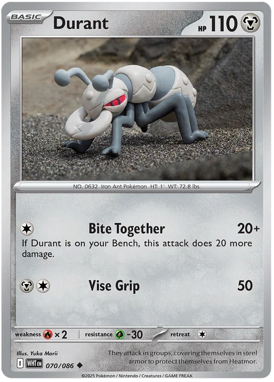 Durant (070/086) - White Flare