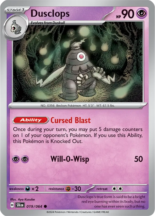 Dusclops (019/064) - Shrouded Fable