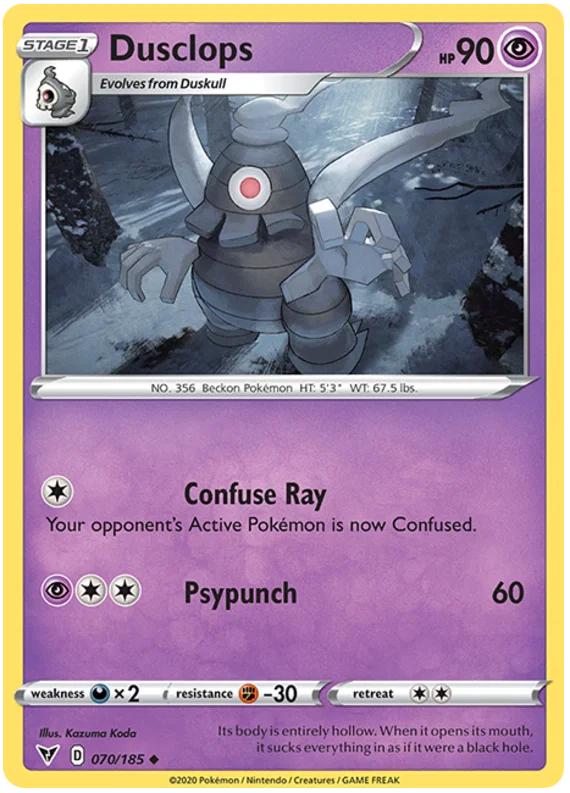 Dusclops (070/185) - Vivid Voltage