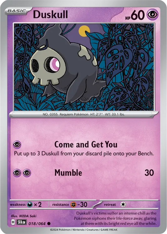 Duskull (018/064) - Shrouded Fable