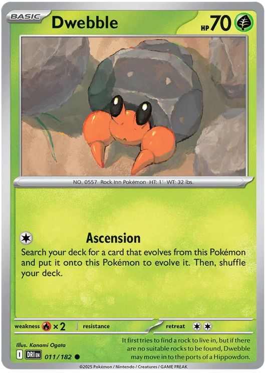 Dwebble (011/182) - Destined Rivals