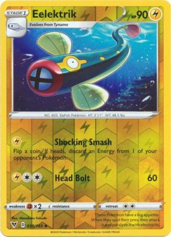 Eelektrik Reverse Holo (058/185) - Vivid Voltage