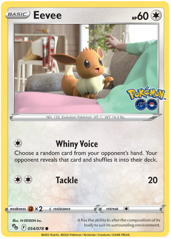 Eevee (054/078) - Pokémon Go