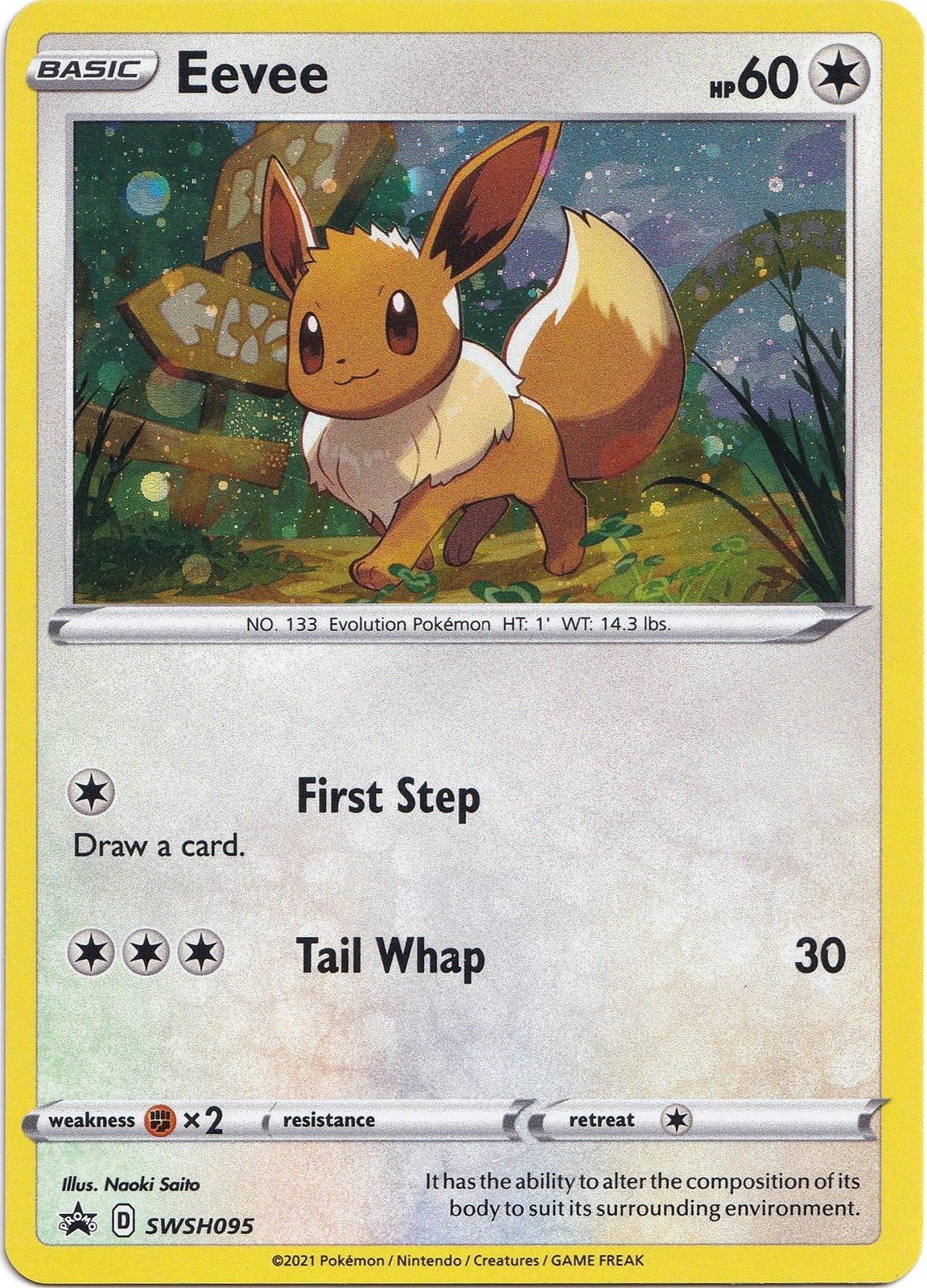 Eevee [Cosmos Holo] (SWSH095) - Sword & Shield Promos
