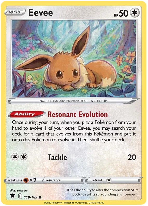 Eevee (119/189) - Astral Radiance