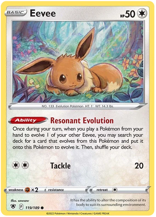Eevee (119/189) - Astral Radiance