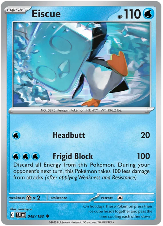 Eiscue (048/193) - Paldea Evolved