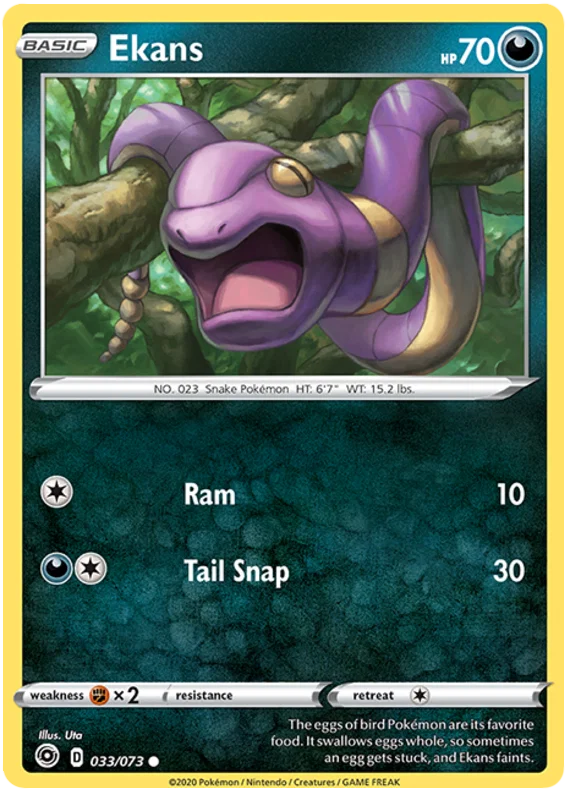 Ekans (033/073) - Champion's Path
