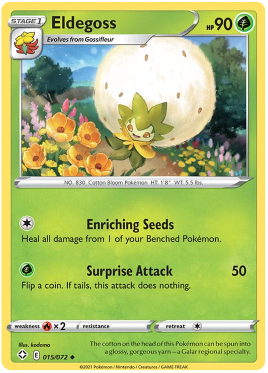 Eldegoss (015/072) - Shining Fates