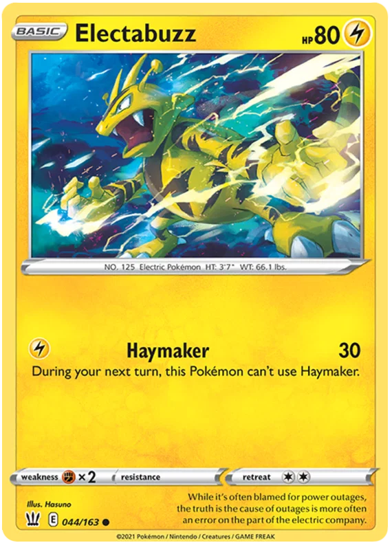 Electabuzz (044/163) - Battle Styles