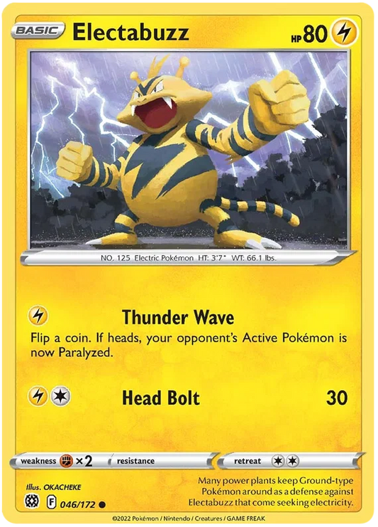 Electabuzz (046/172) - Brilliant Stars