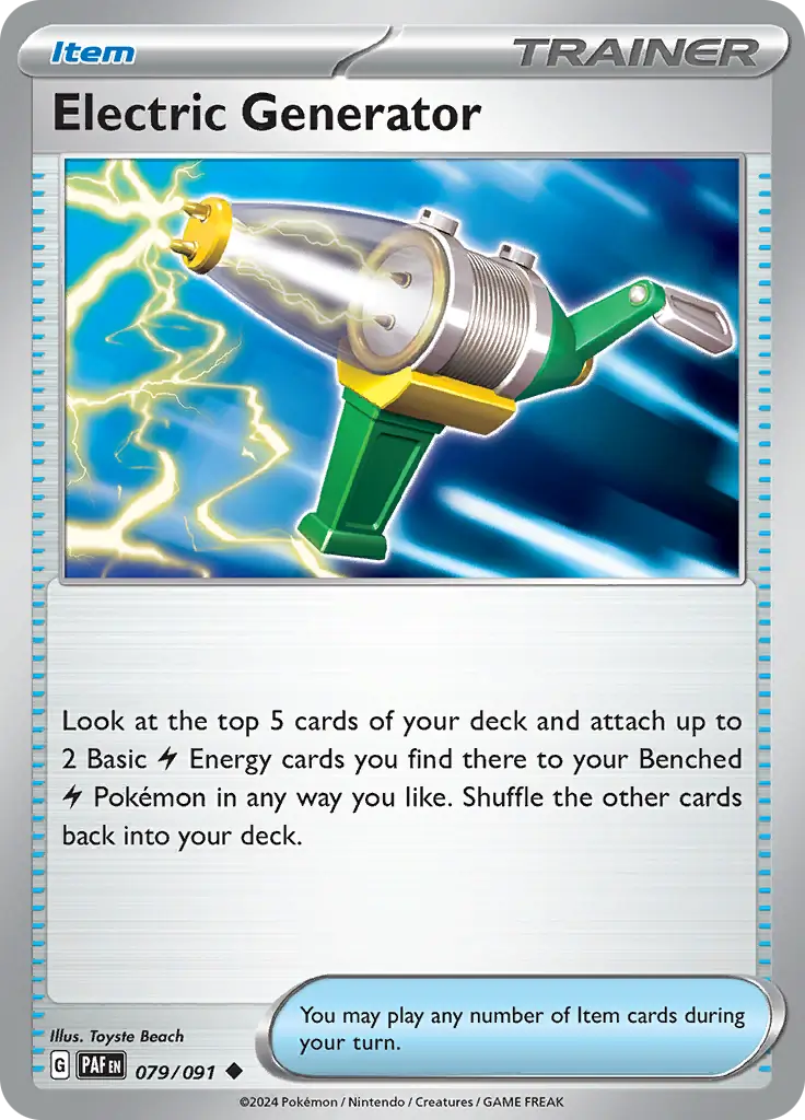 Electric Generator (079/091) - Paldean Fates