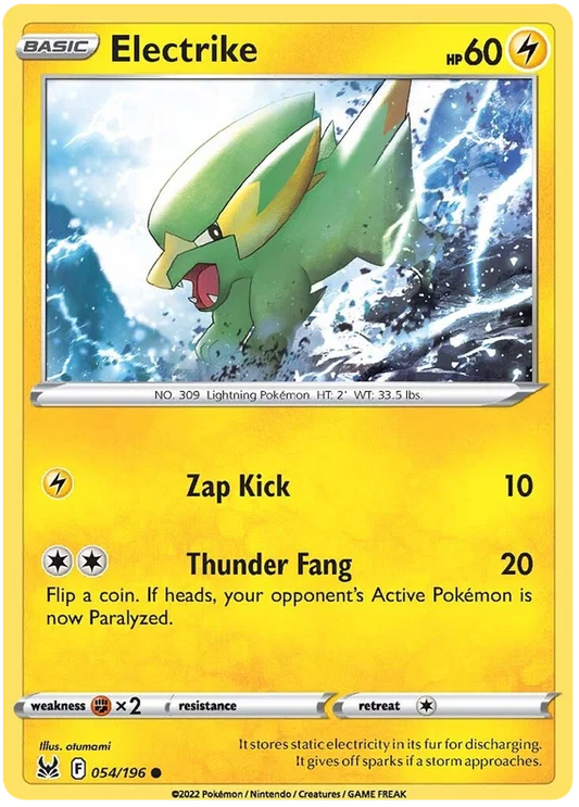 Electrike [Reverse Holo] (054/196) - Lost Origin
