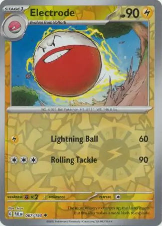 Electrode Reverse Holo (067/193) - Paldea Evolved