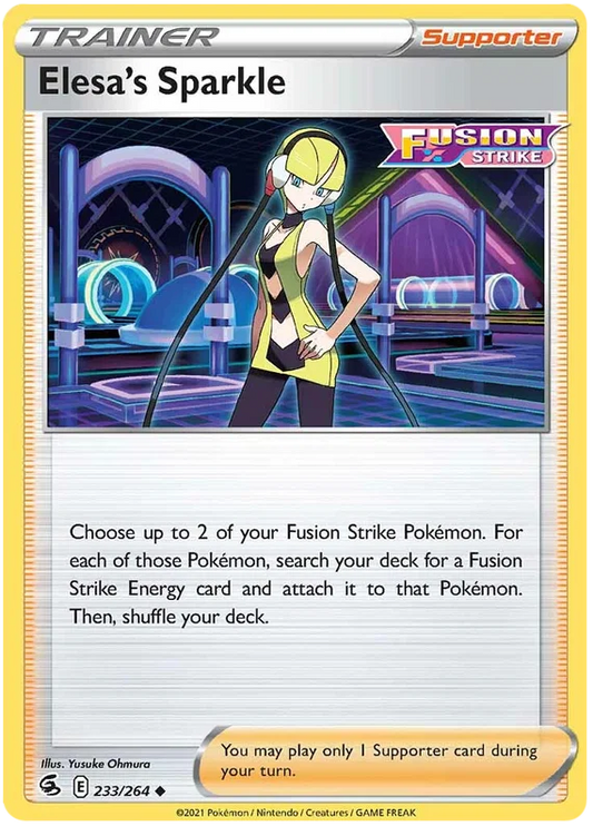 Elesa's Sparkle (233/264) - Fusion Strike