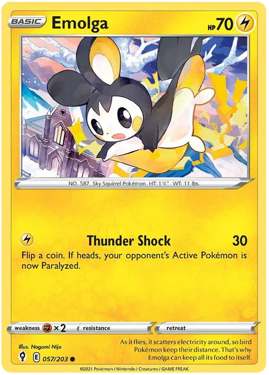 Emolga (057/203) - Evolving Skies