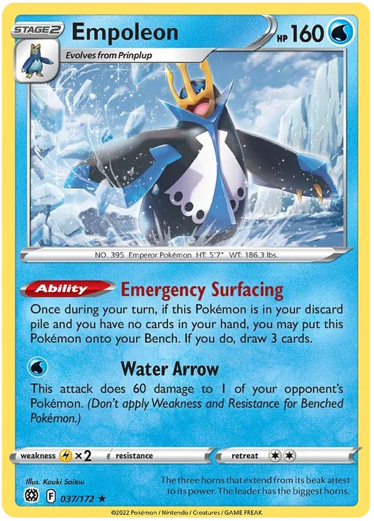 Empoleon Holo (037/172) - Brilliant Stars