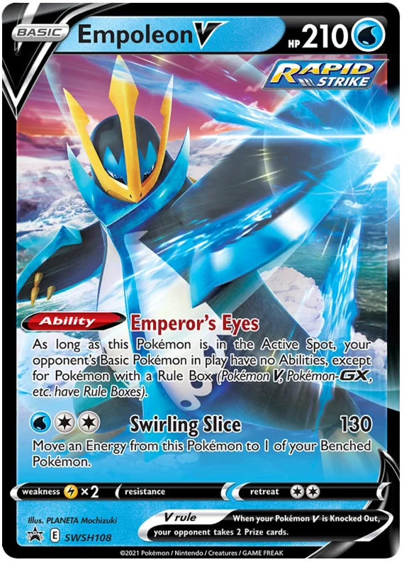 Empoleon V (SWSH108) - Sword & Shield Promos