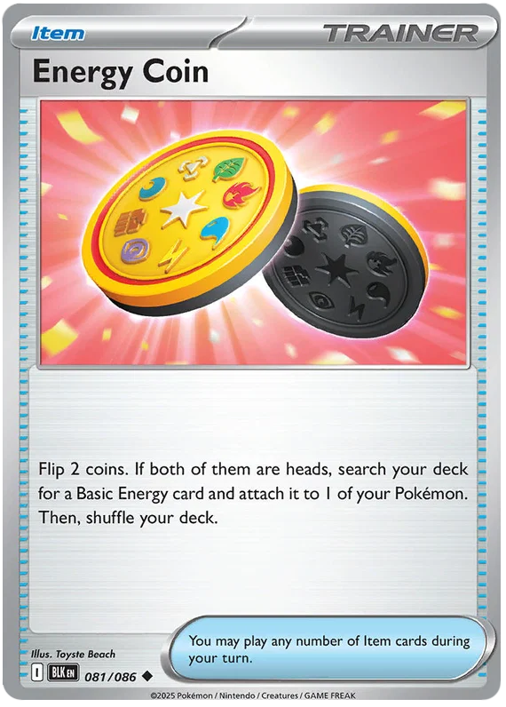 Energy Coin (081/086) - Black Bolt