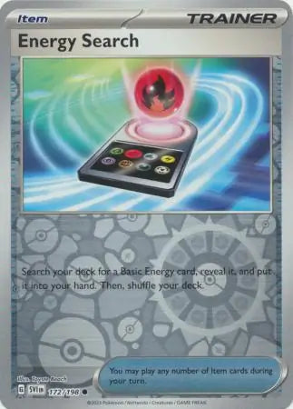 Energy Search Reverse Holo (172/198) - Scarlet & Violet