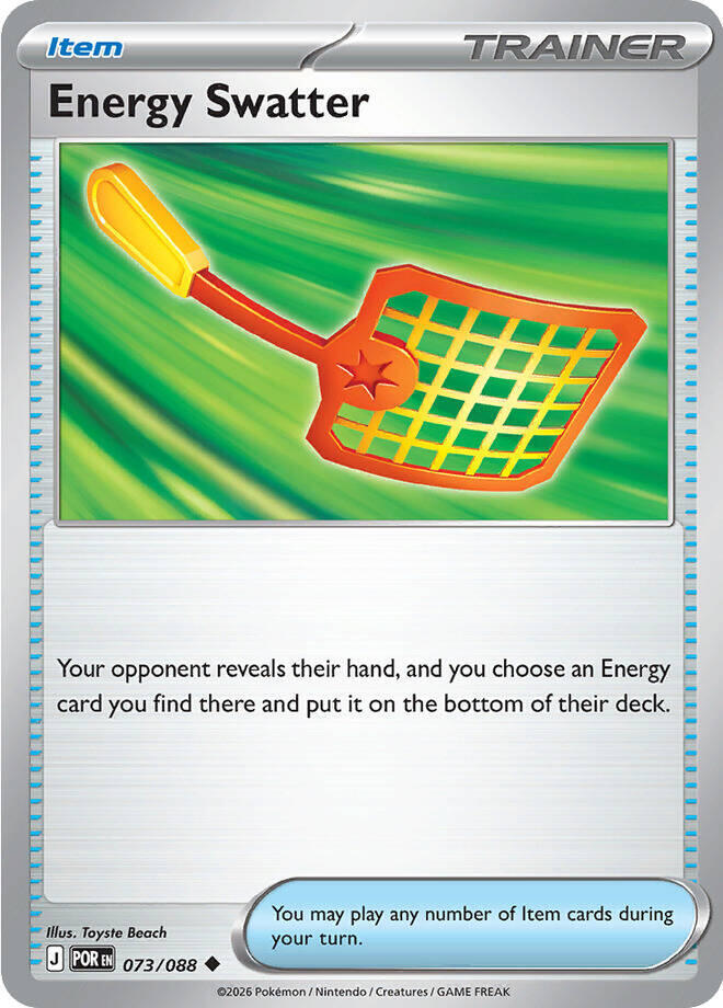 Energy Swatter [Reverse Holo] (073/088) - Perfect Order