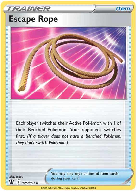 Escape Rope (125/163) - Battle Styles