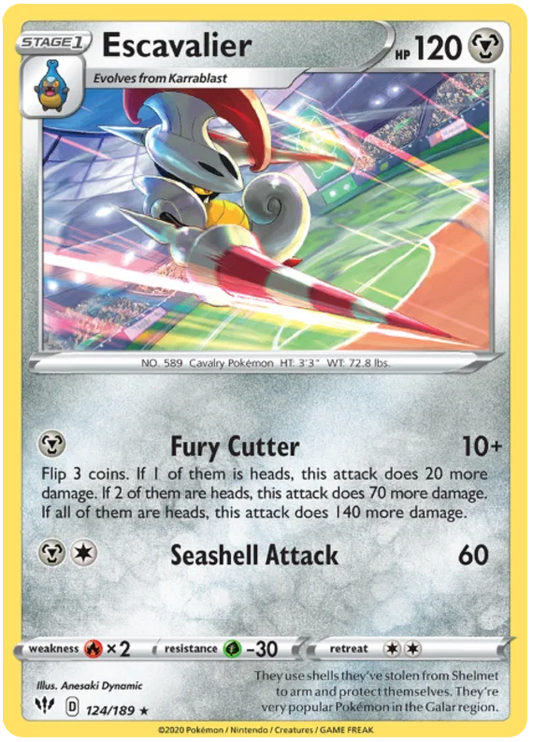 Escavalier (124/189) - Darkness Ablaze
