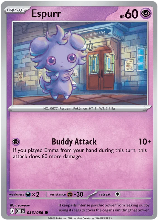 Espurr (036/086) - Chaos Rising