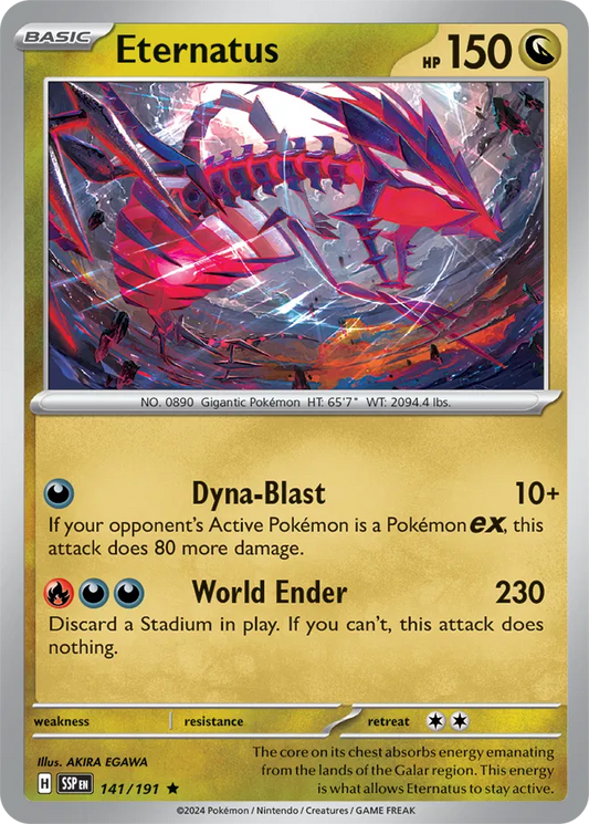 Eternatus Holo (141/191) - Surging Sparks