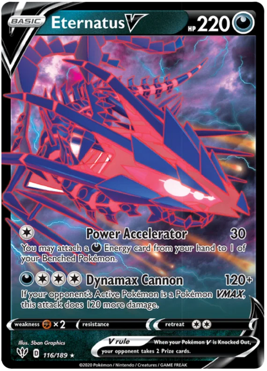 Eternatus V (116/189) - Darkness Ablaze