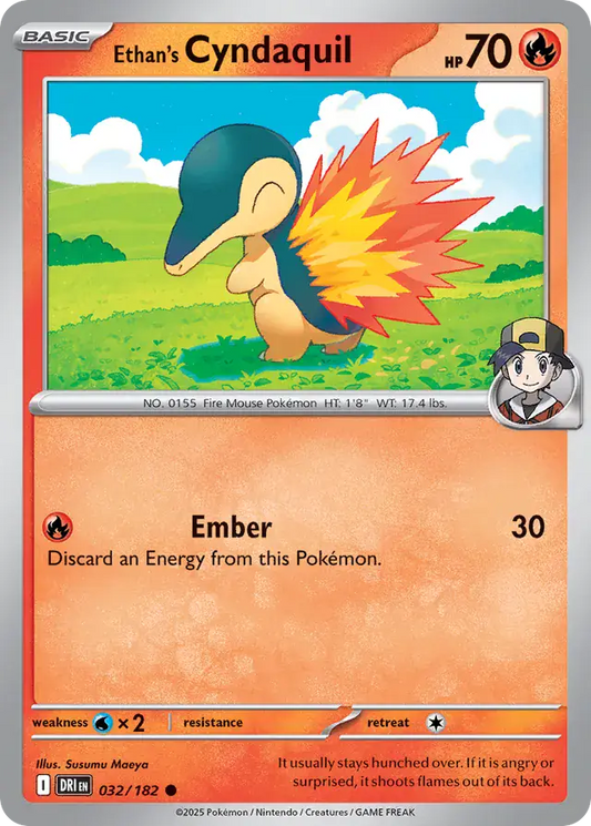 Ethan's Cyndaquil (032/182) - Destined Rivals