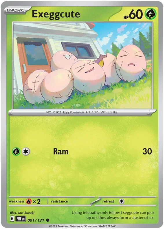 Exeggcute (001/131) - Prismatic Evolutions
