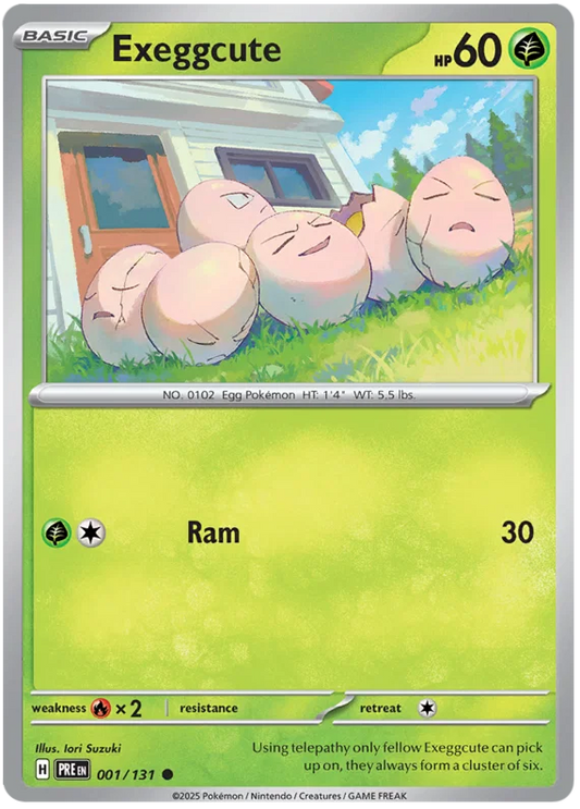 Exeggcute (001/131) - Prismatic Evolutions