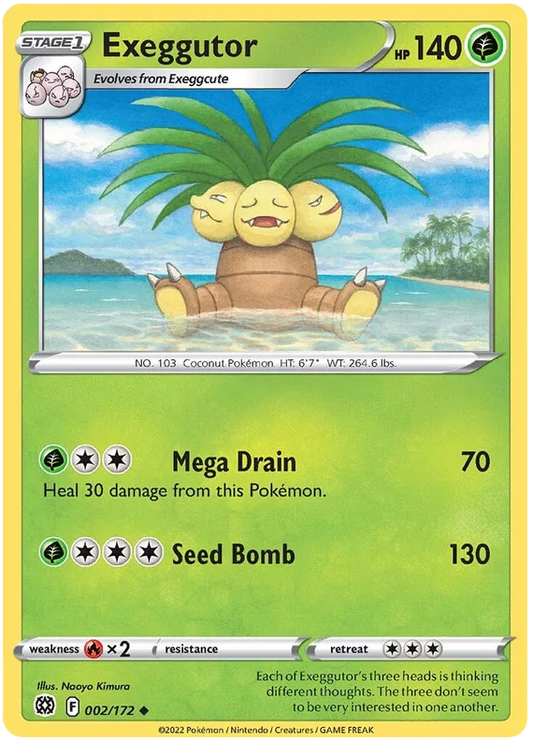 Exeggutor (002/172) - Brilliant Stars