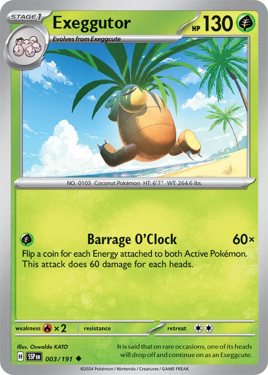 Exeggutor (003/191) - Surging Sparks